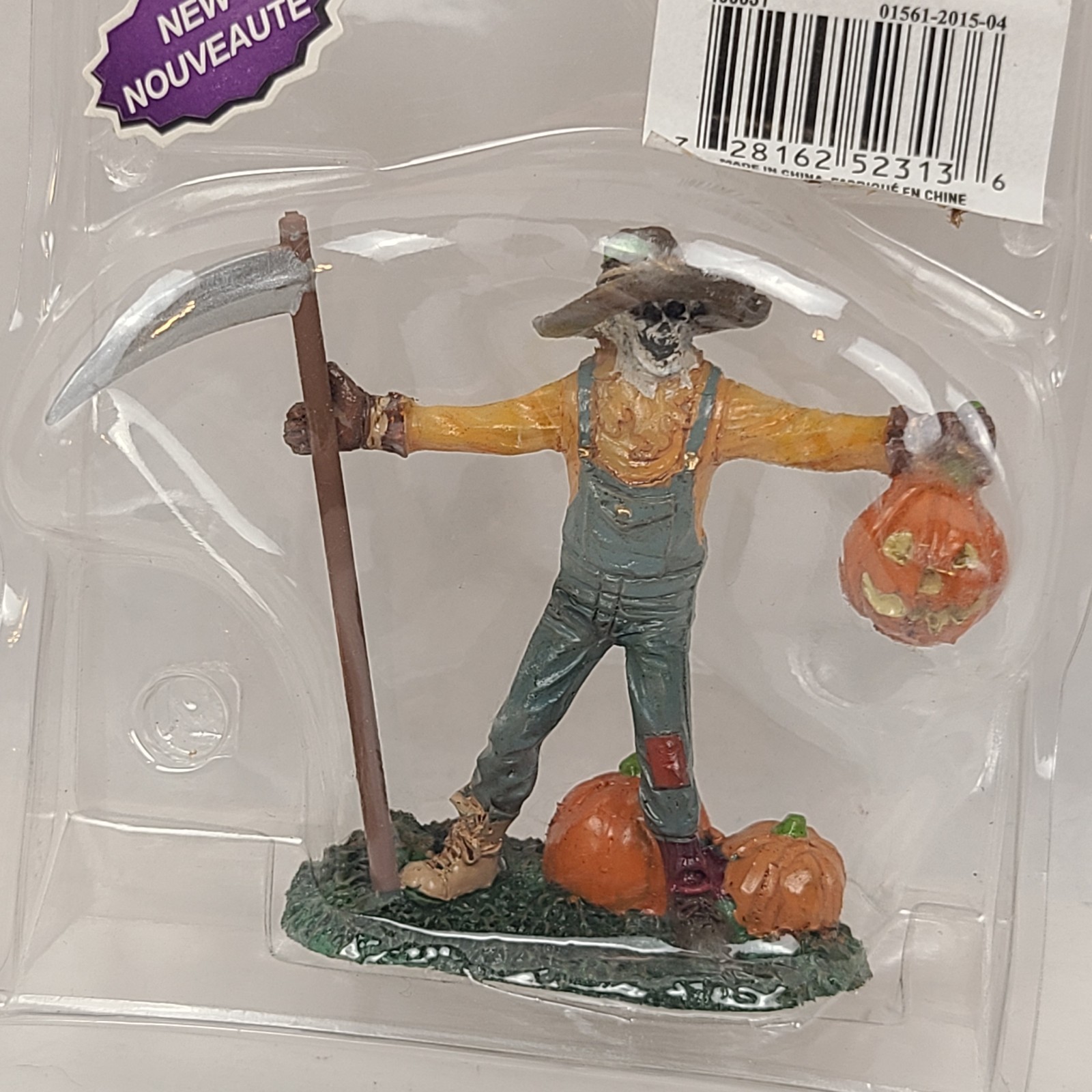 Lemax Spooky Town Freaky Farmer Figurine 52313 Scarecrow Halloween Figure 2015