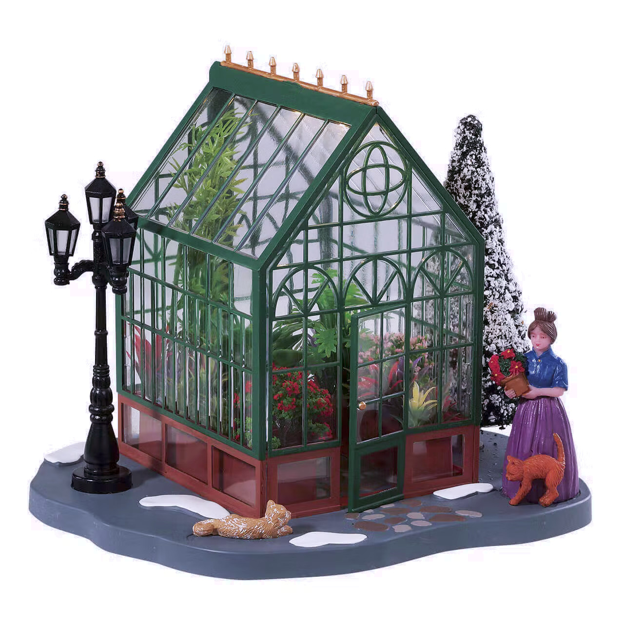 Lemax 2018 Victorian Greenhouse General Products #84347 Unique Soils Plants Rare
