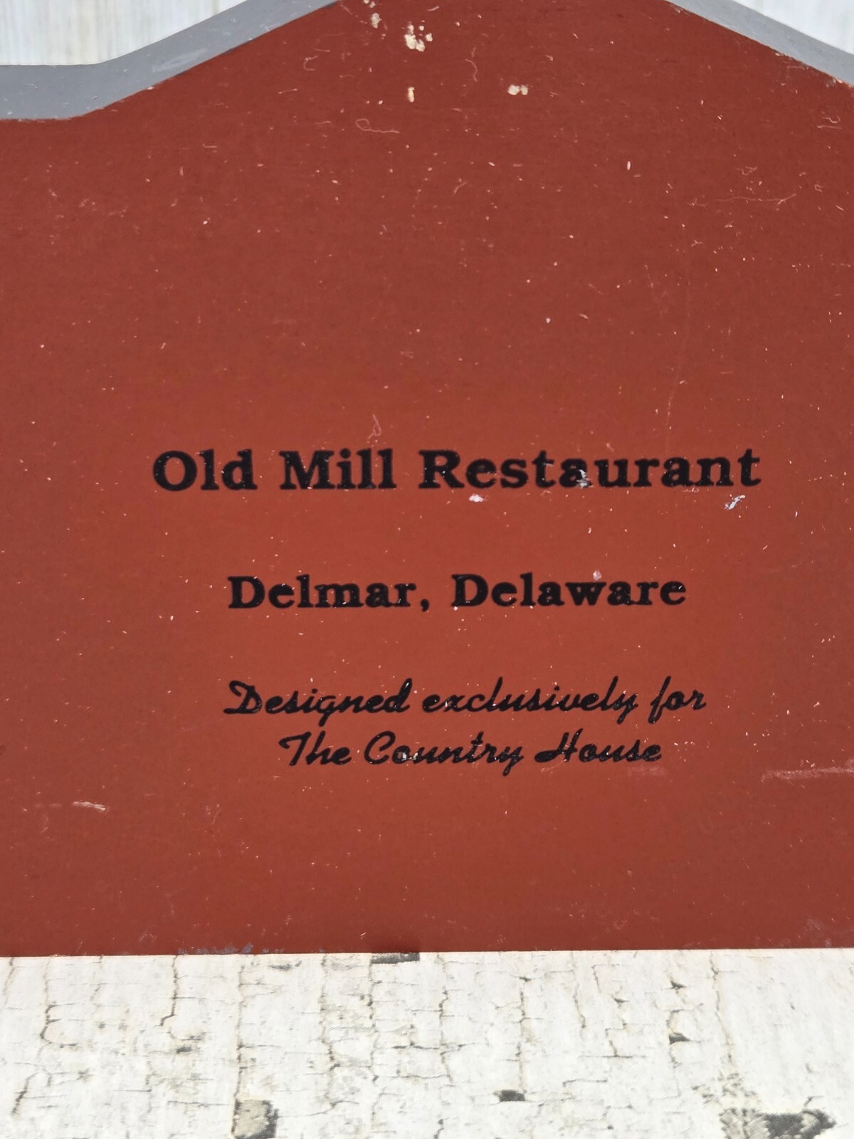 Cat’s Meow Village The Old Mill Restaurant Delmar Delaware 1995
