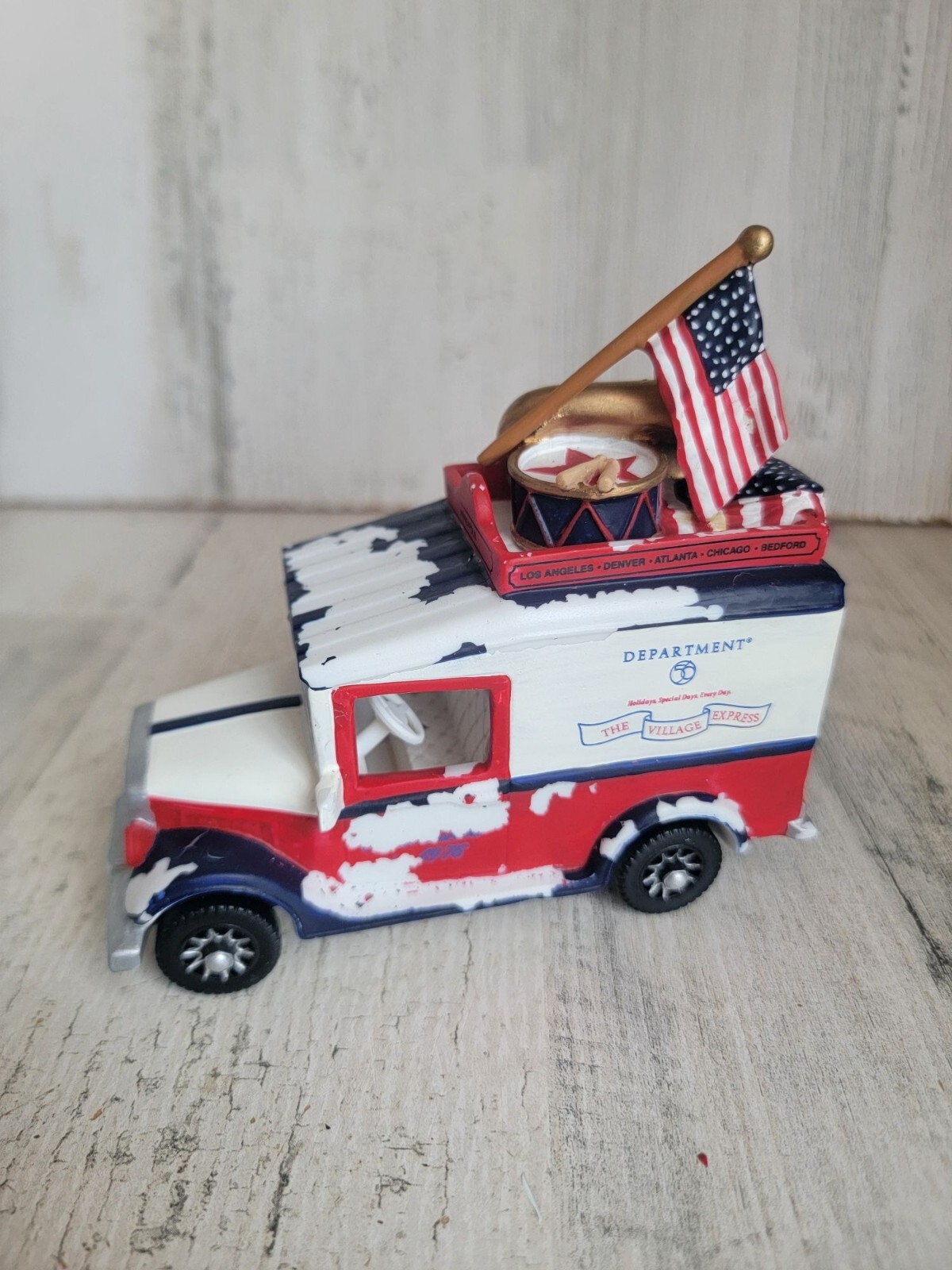 Dept 56 58660 AS IS American Pride Village Express