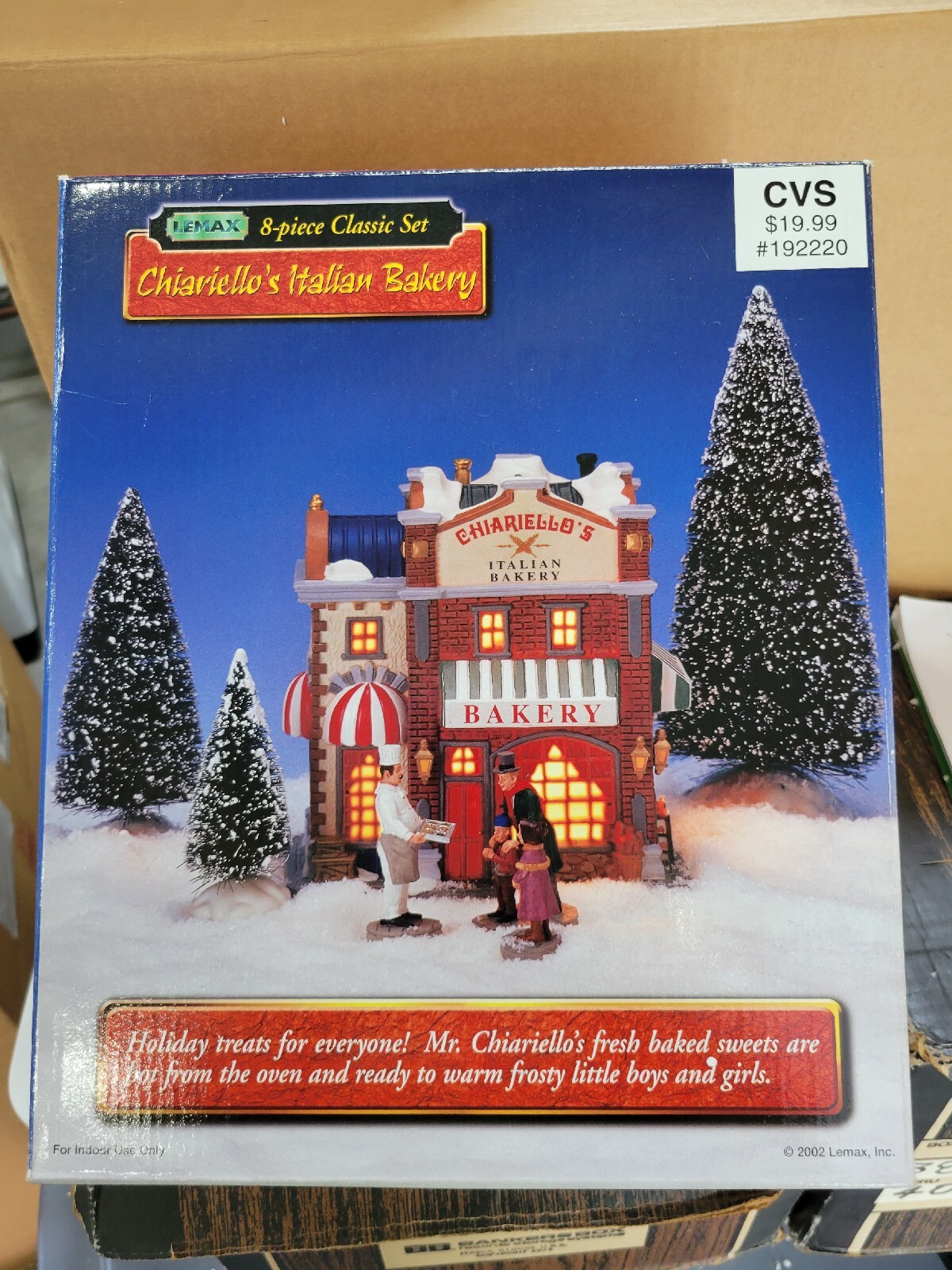Lemax – Chiariello’s Italian Bakery – 8 Piece Set 2002