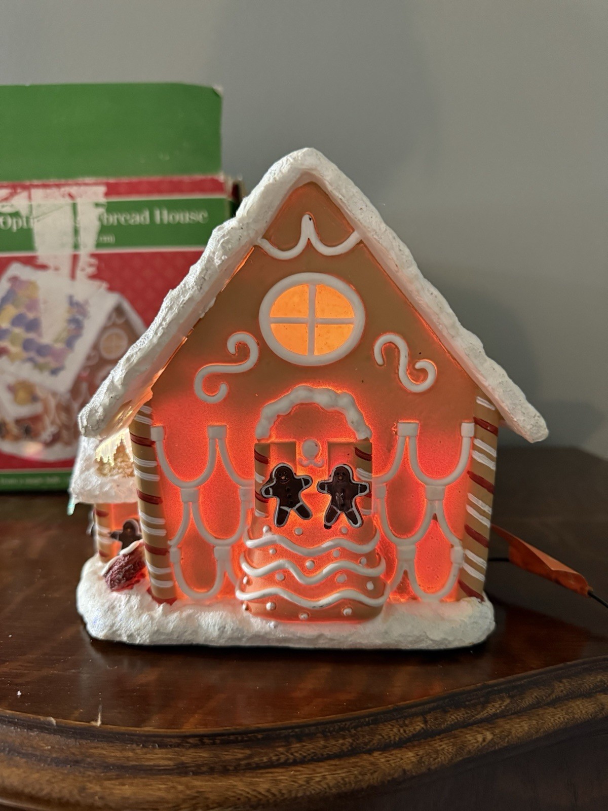 LED Gingerbread House