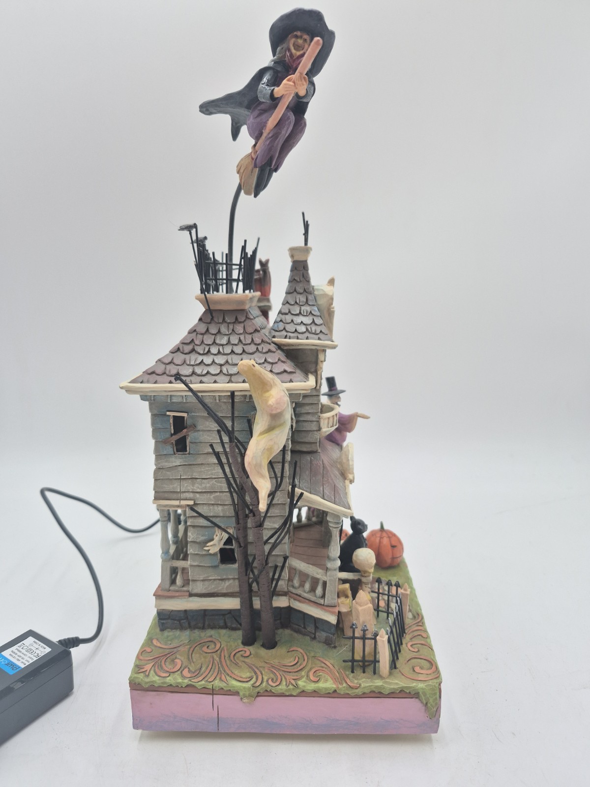 Jim Shore “Wicked” Deluxe Haunted House Lighted/Sound Halloween 2008