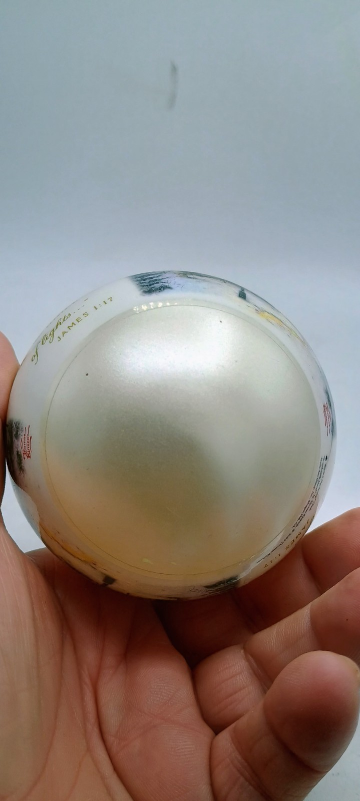 2003 Thomas Kinkade Christmas Bulbs Limited Edition With Bible Verse And…