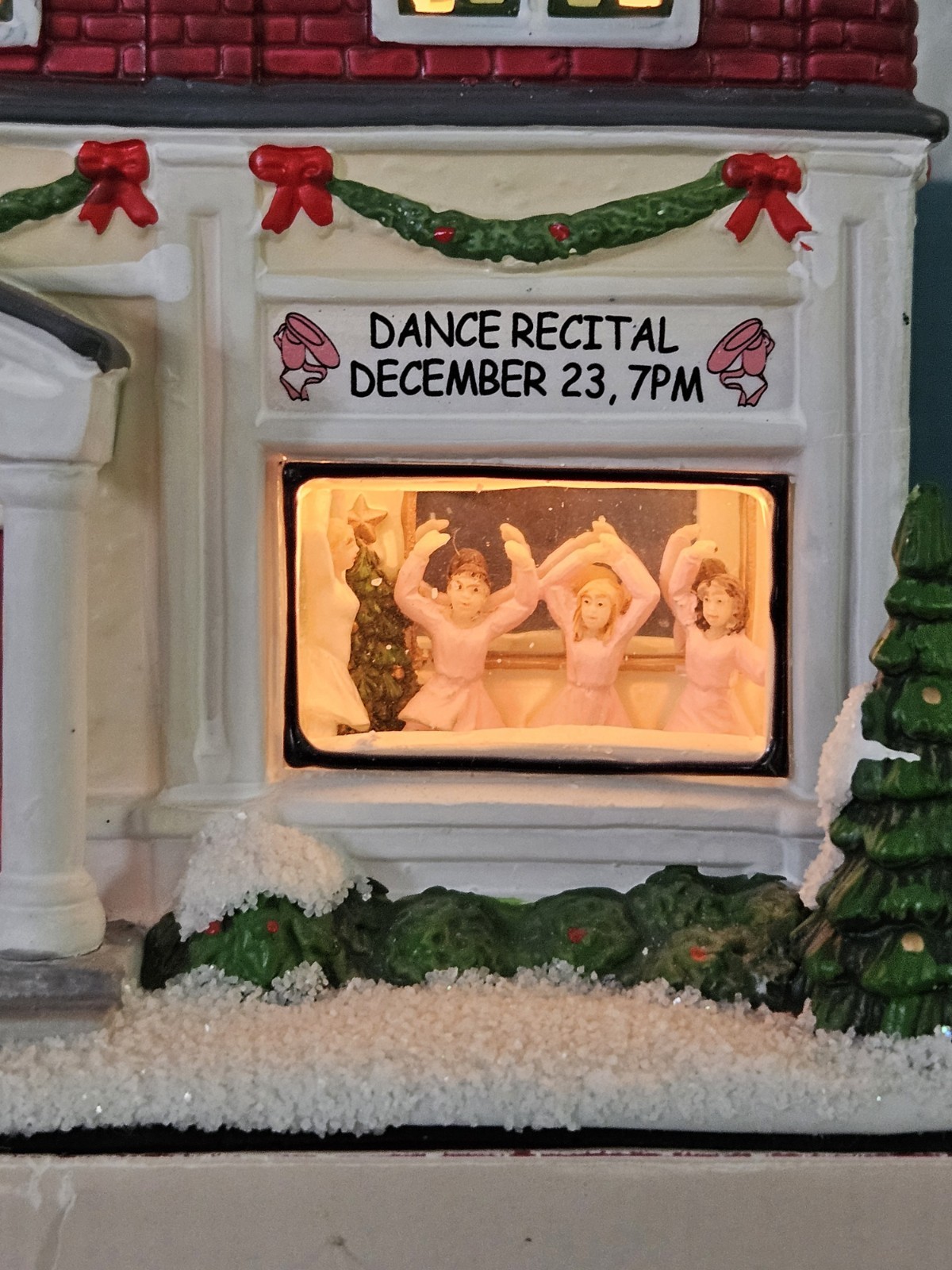 St Nicholas Square Christmas Village Sophia’s Dance Academy In Box