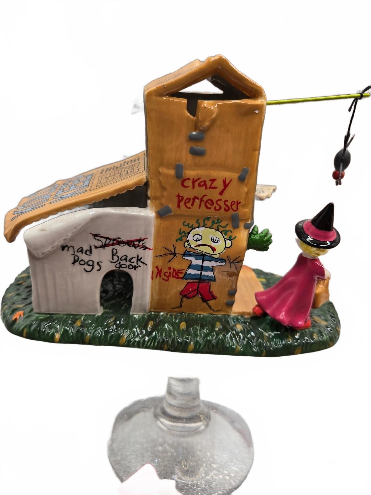 As Is Dept 56 – Come In If You Dare 799979 Snow Village Accessory Hallmark