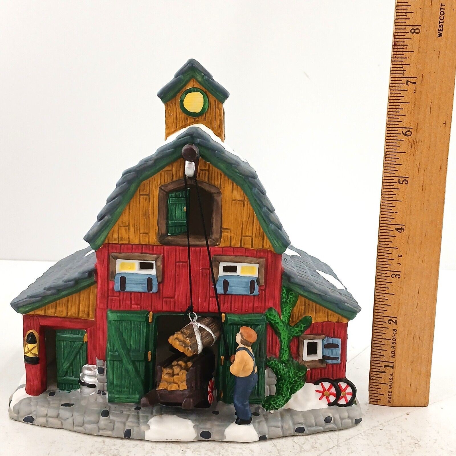 Dickens Collectables Towne Series Porcelain House Christmas Village Handpainted