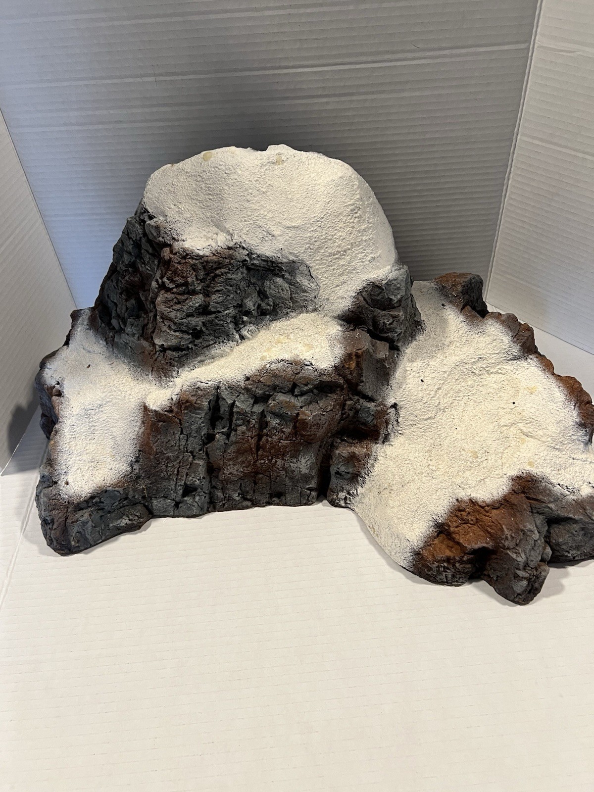Dept. 56 Medium Village Mountain w/Frosted Sisal Pine Trees #5227-2