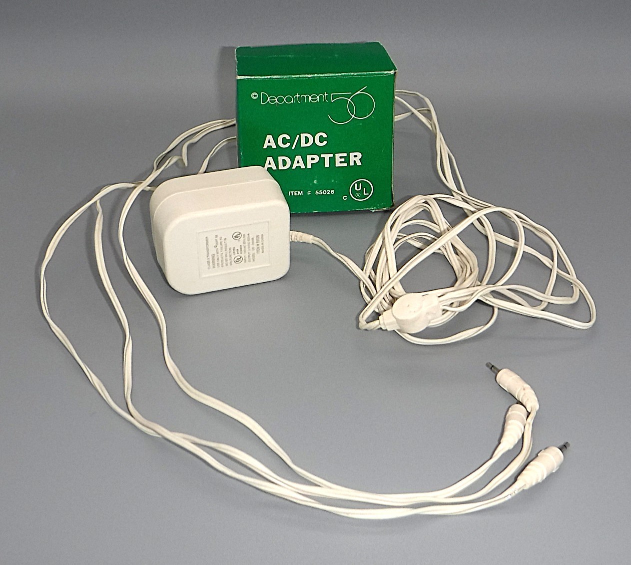 Dept 56 Village AC/DC Adapter 55026 Triple Output