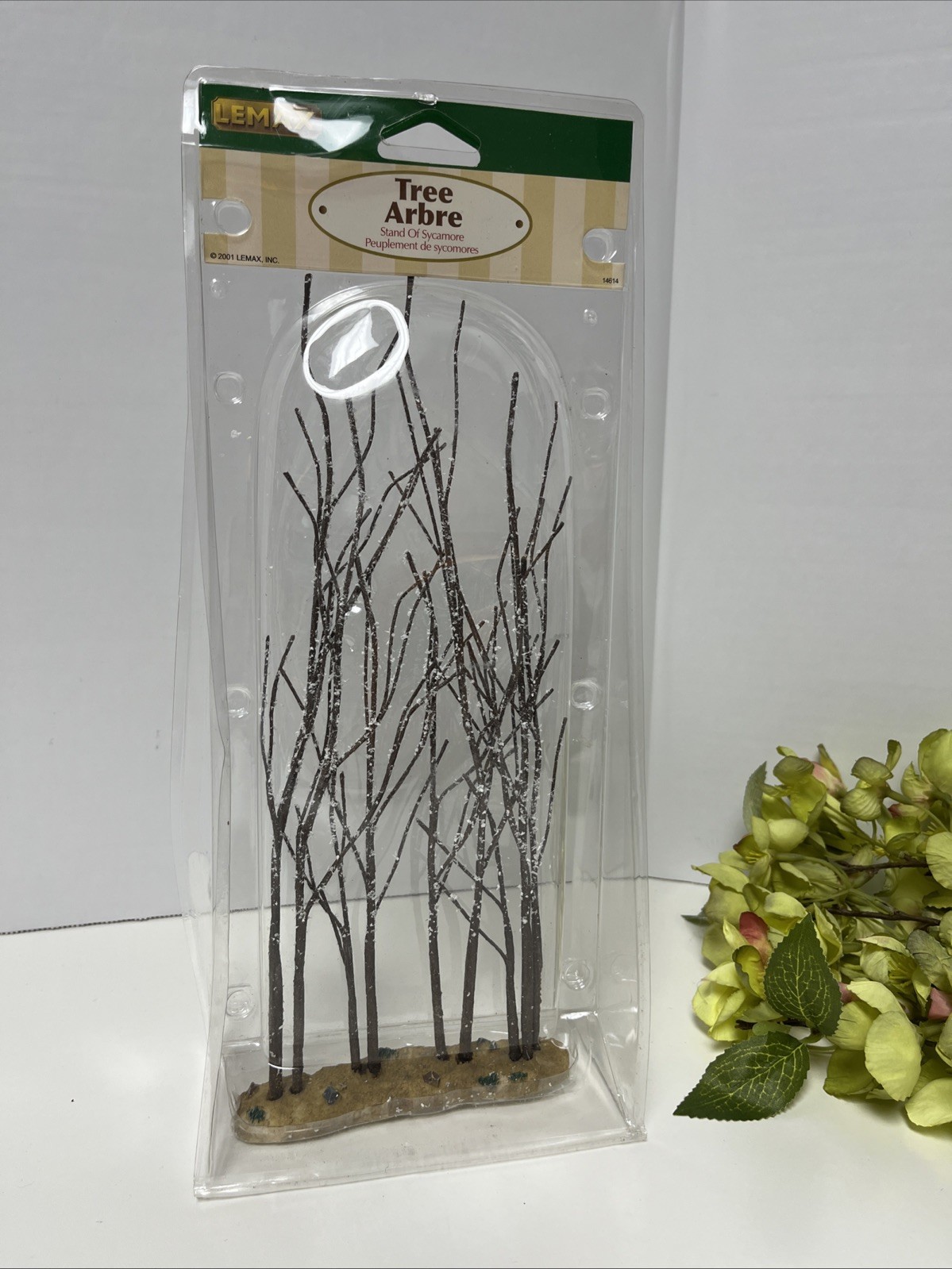 Lemax 14614 11″ STAND OF SYCAMORE TREES Christmas Village Landscape Scenery NEW