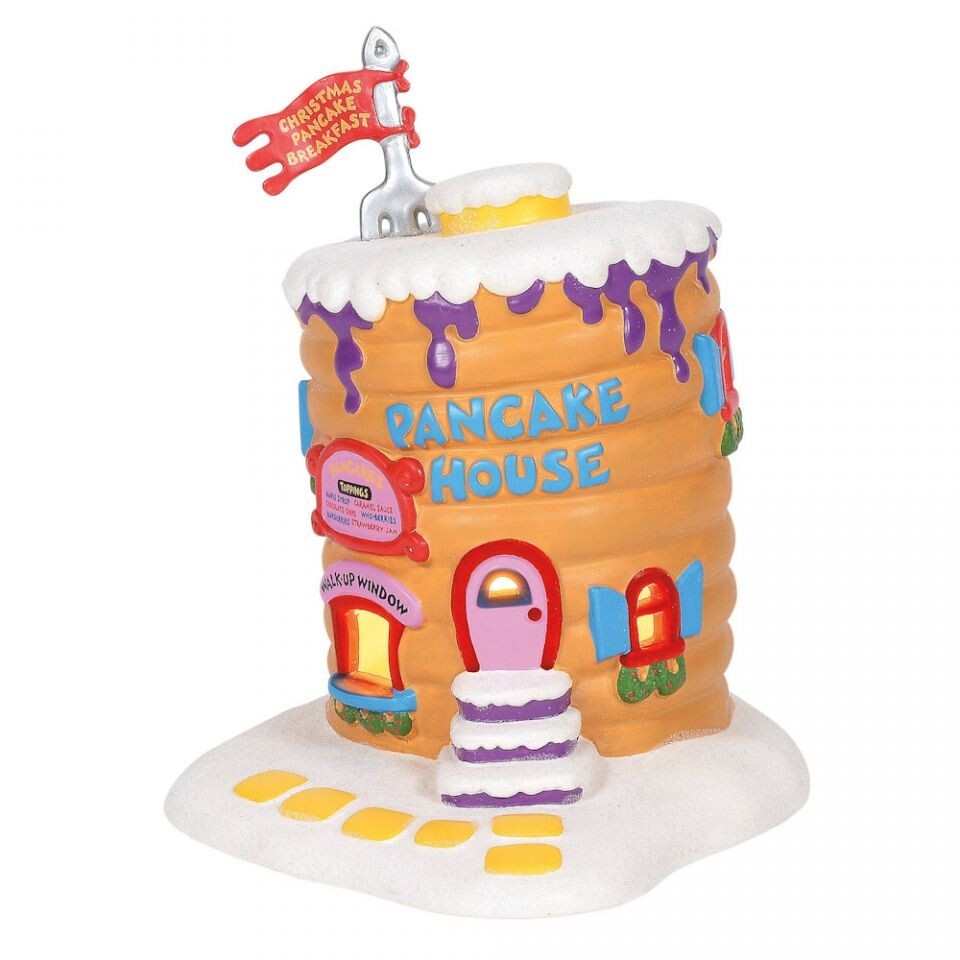 Dept 56 WHO-VILLE PANCAKE HOUSE Grinch Village 6001205 BRAND NEW N BOX