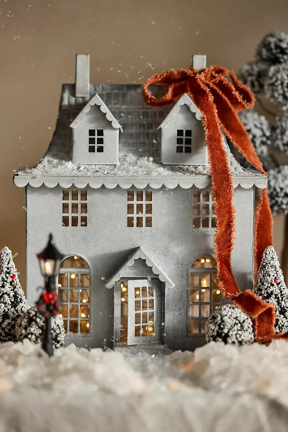ANTHROPOLOGIE CONCORDVILLE ZINC CHATEAU CHRISTMAS HOME HOLIDAY 2025 NEW VILLAGE
