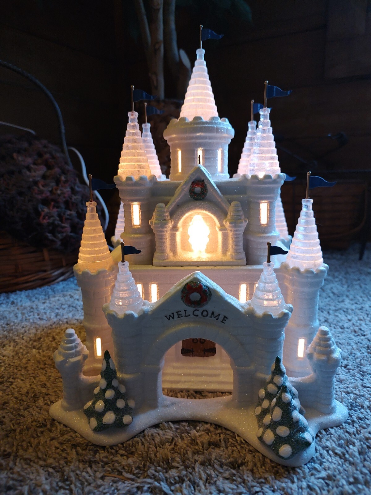 Dept 56 SNOW CARNIVAL ICE PALACE Original Snow Village 1995 RETIRED #54850