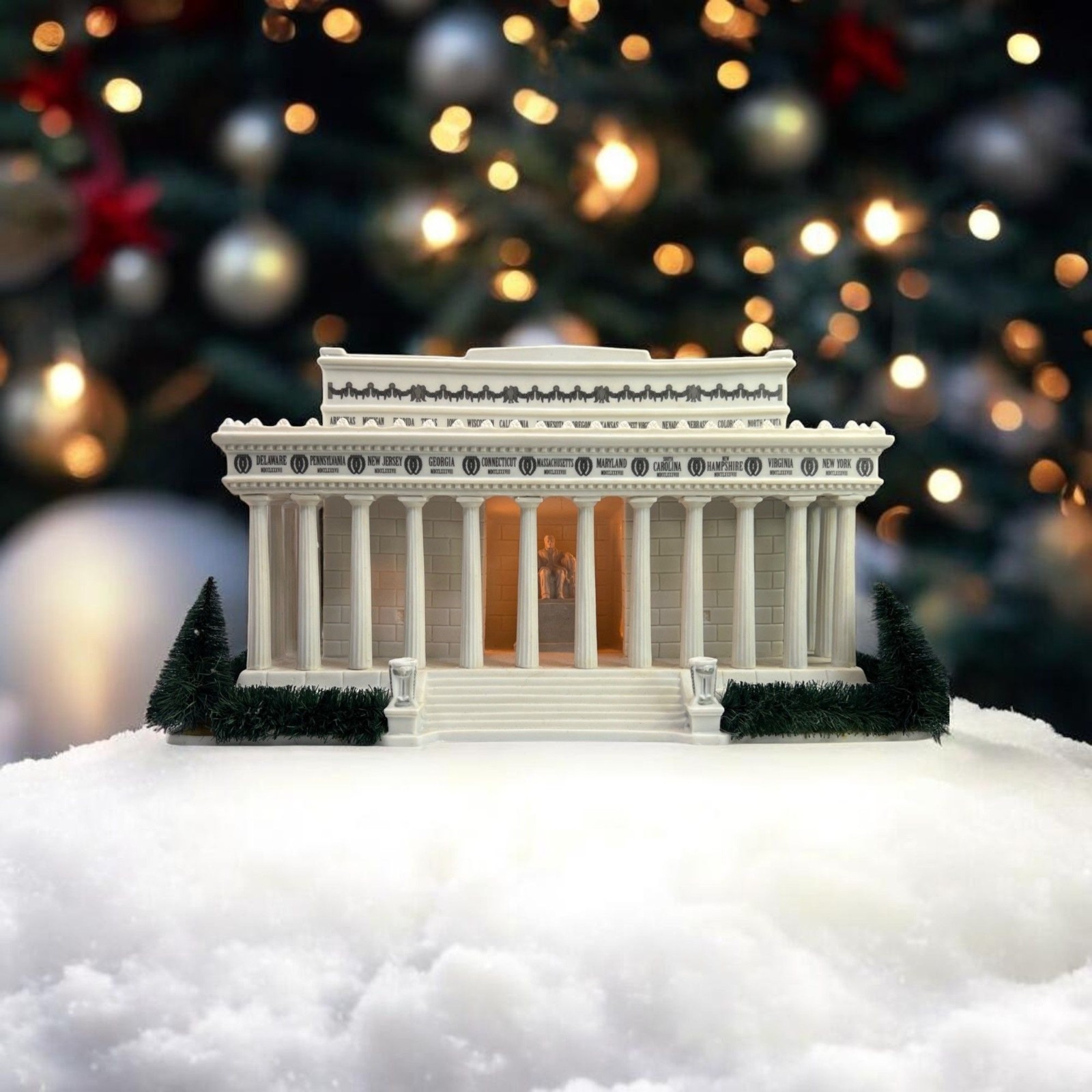Dept 56 The Lincoln Memorial American Pride Collection From 2001 (No Box)