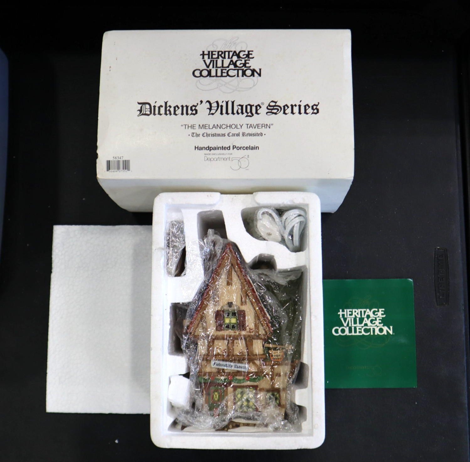 Department 56 Dickens Heritage Village Melancholy Tavern #58347 – w/ Box!