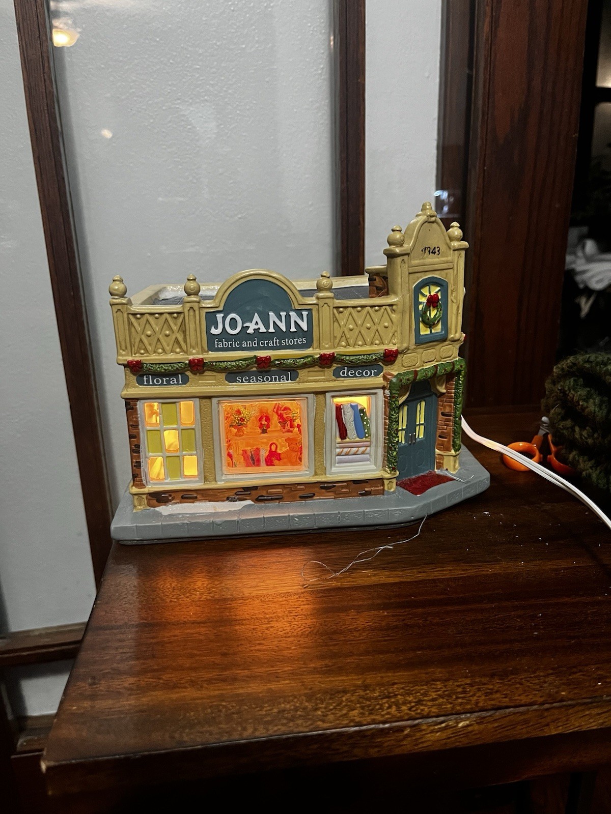 Jo-Ann Fabric And Craft Store Holiday Inspirations Christmas Village House