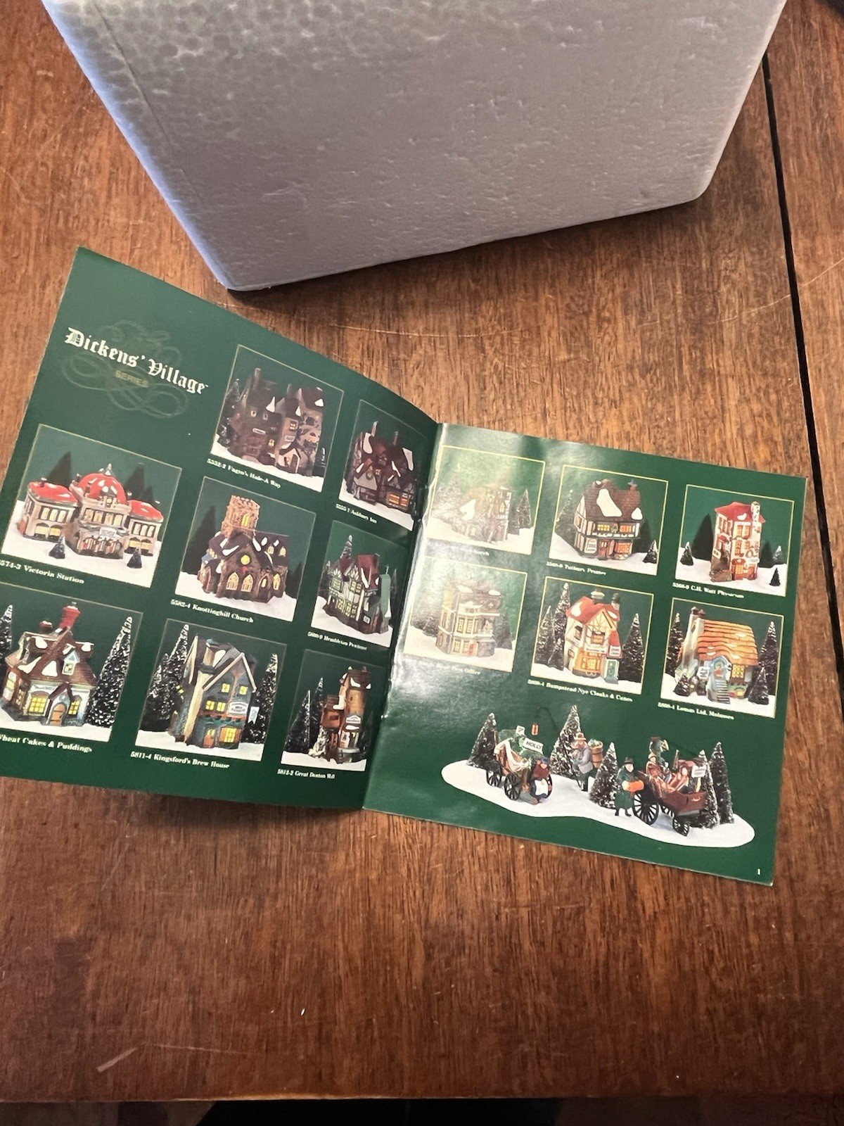 Dept 56 New England Village – LIVERY STABLE SADDLE and BOOT SHOP 1986 With Light