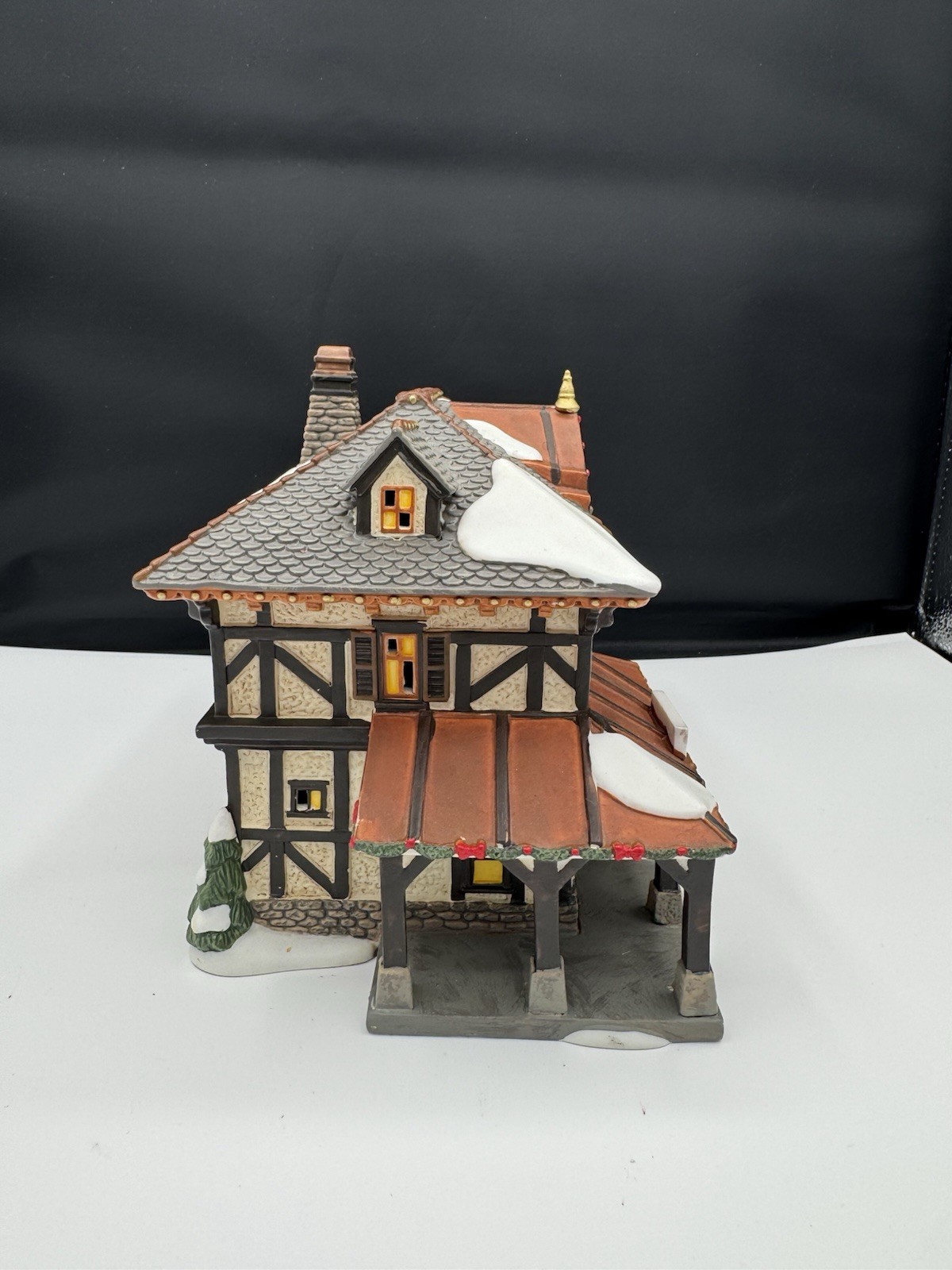 Department 56 Reit Train Station Alpine Village Series 4025235 Rare