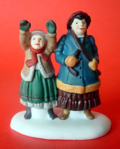 Department 56 Heritage Village Collection The Bird Seller Retired 58033 set of 3