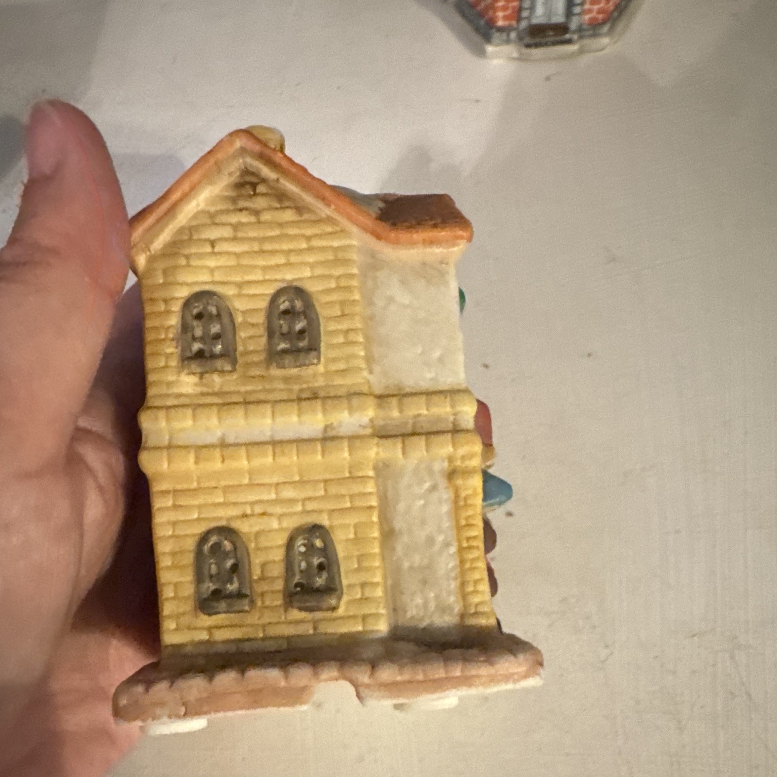 American Landmarks Collection 1992-94Painted Ceramic Christmas Village Buildings