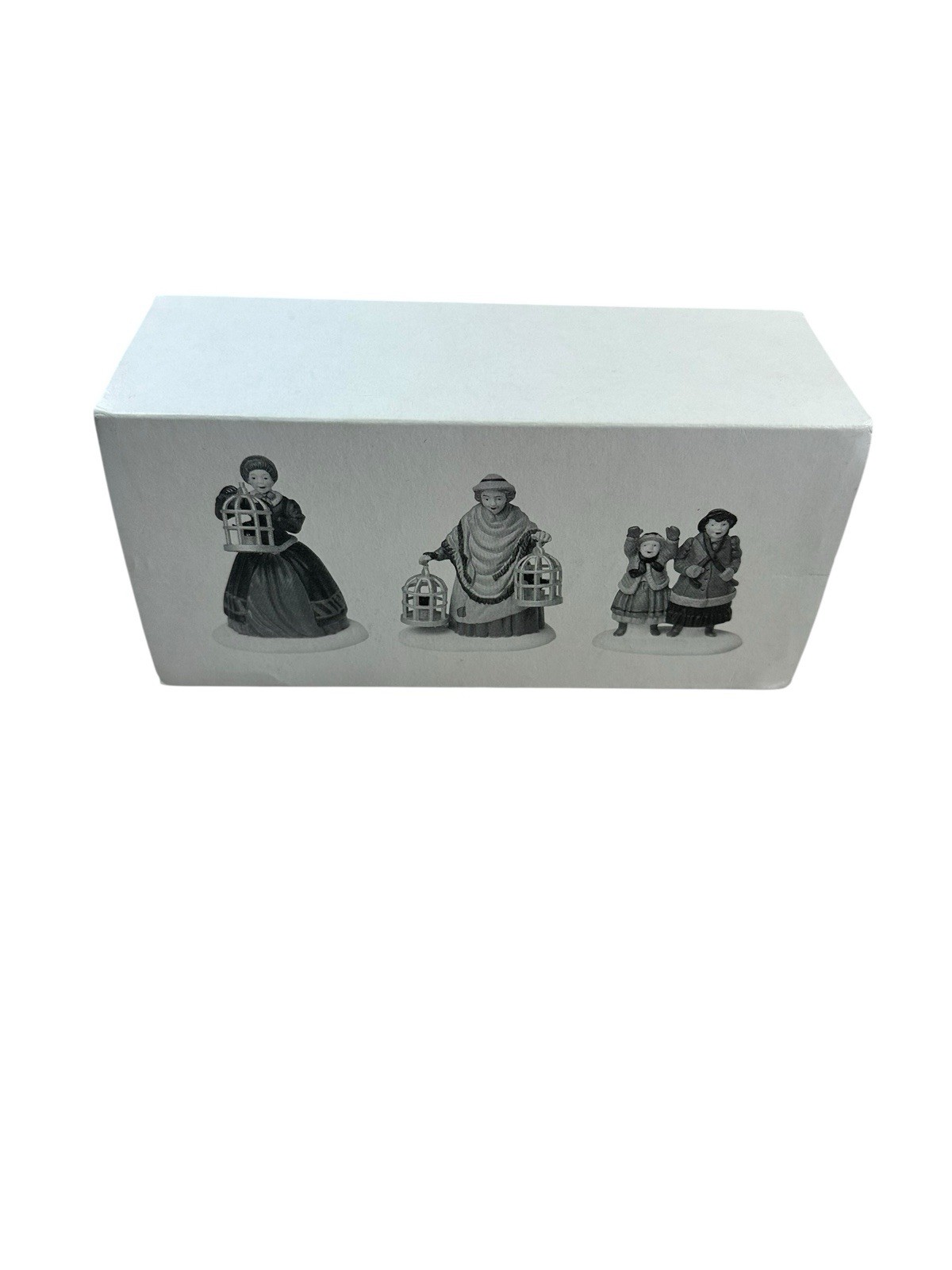 Department 56 5803-3 Christmas Village Accessory The Bird Seller Set of 3
