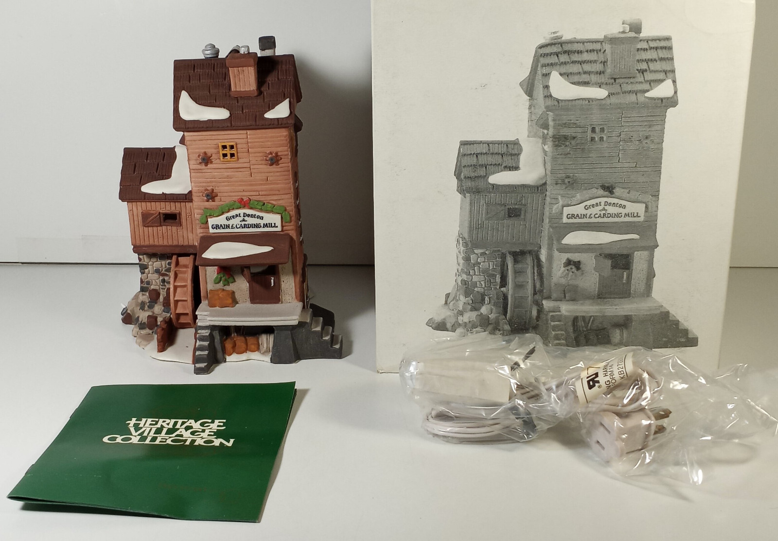 Dept 56 Dickens’ Heritage Christmas Village Great Denton Mill 5812-2 NIB