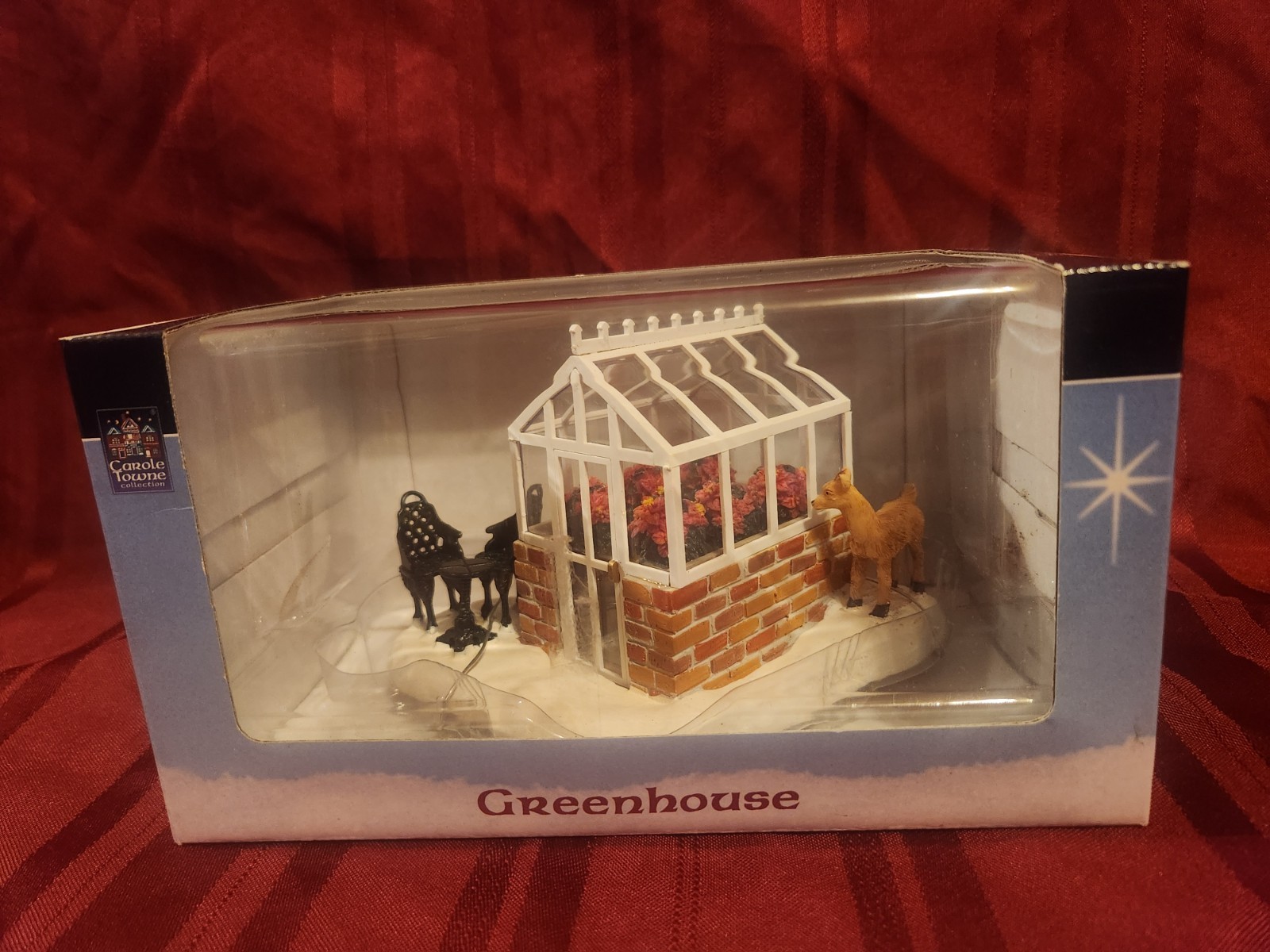 Carole Towne Greenhouse Lemax 2006 Christmas Village Untested Boxed