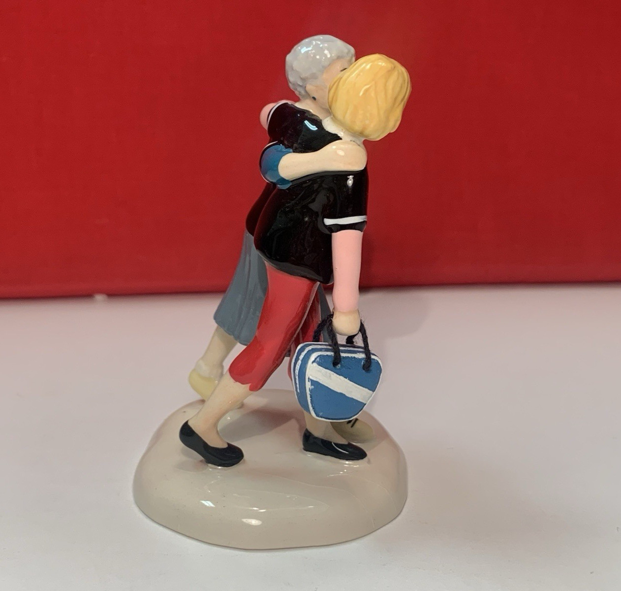 Broken Dept 56 A Perfect Game Original Snow Village Bowling Figurine 4036577