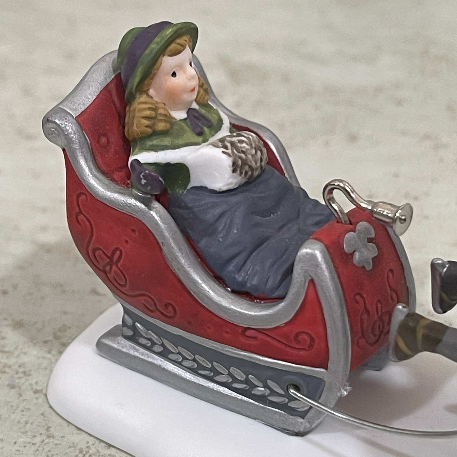 Vintage Dept 56 The Heritage Village Collection Winter Sleighride #58254 Taiwan