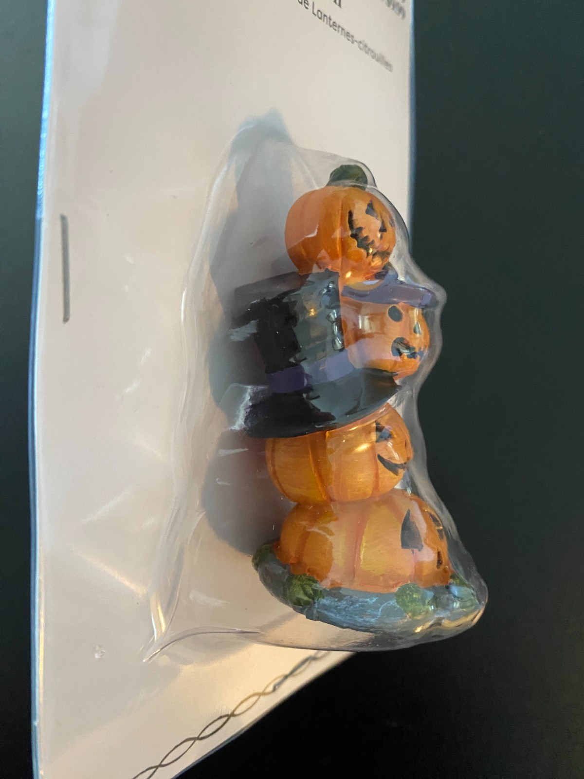 ASHLAND HALLOWEEN MINIATURES JACK-O-LANTERN STACK ~ NEW IN PKG 2025 PUMPKINS