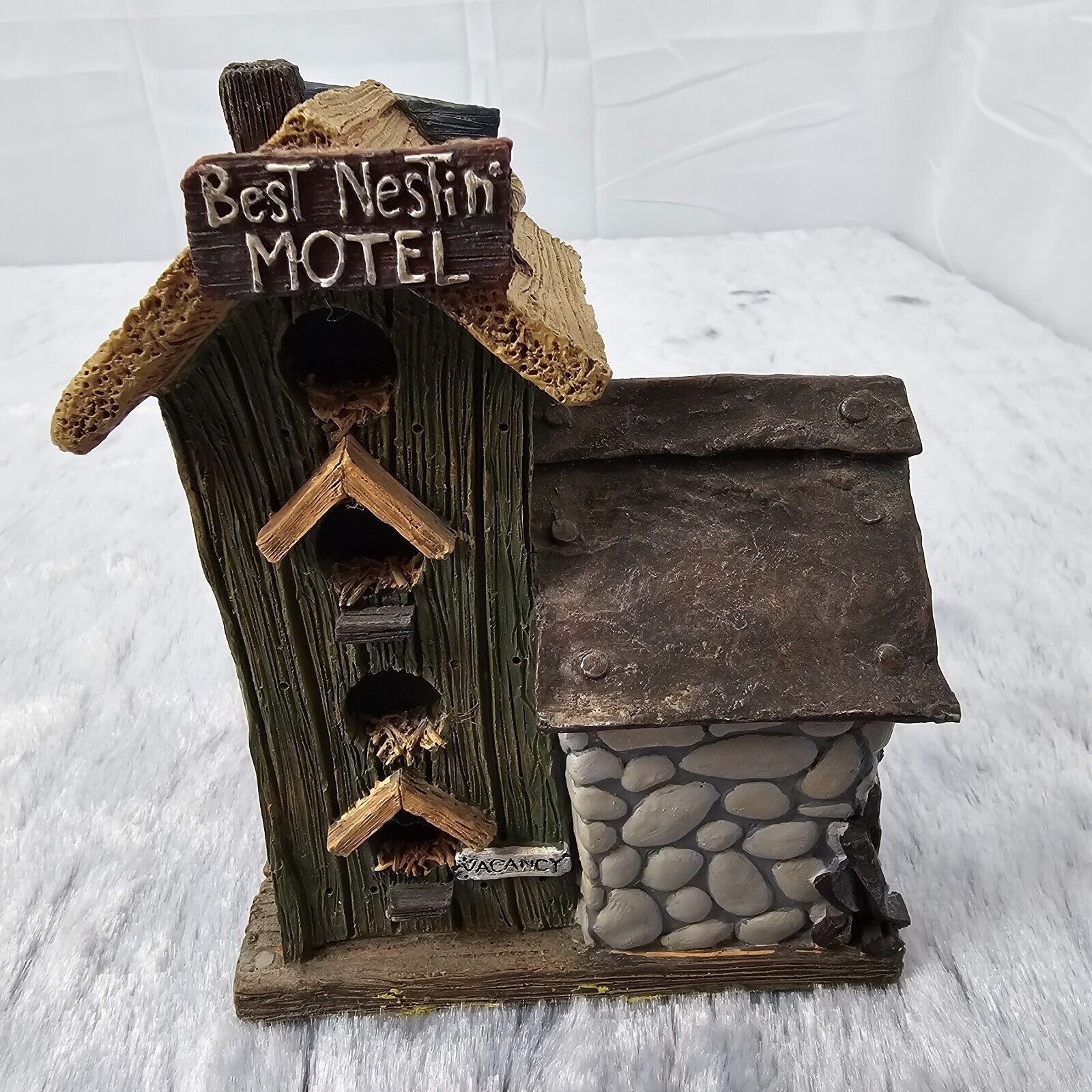 Boyds Bears Cottages Set of 2 4.5×7 Magpie Market Garden Shop Motel Hardware