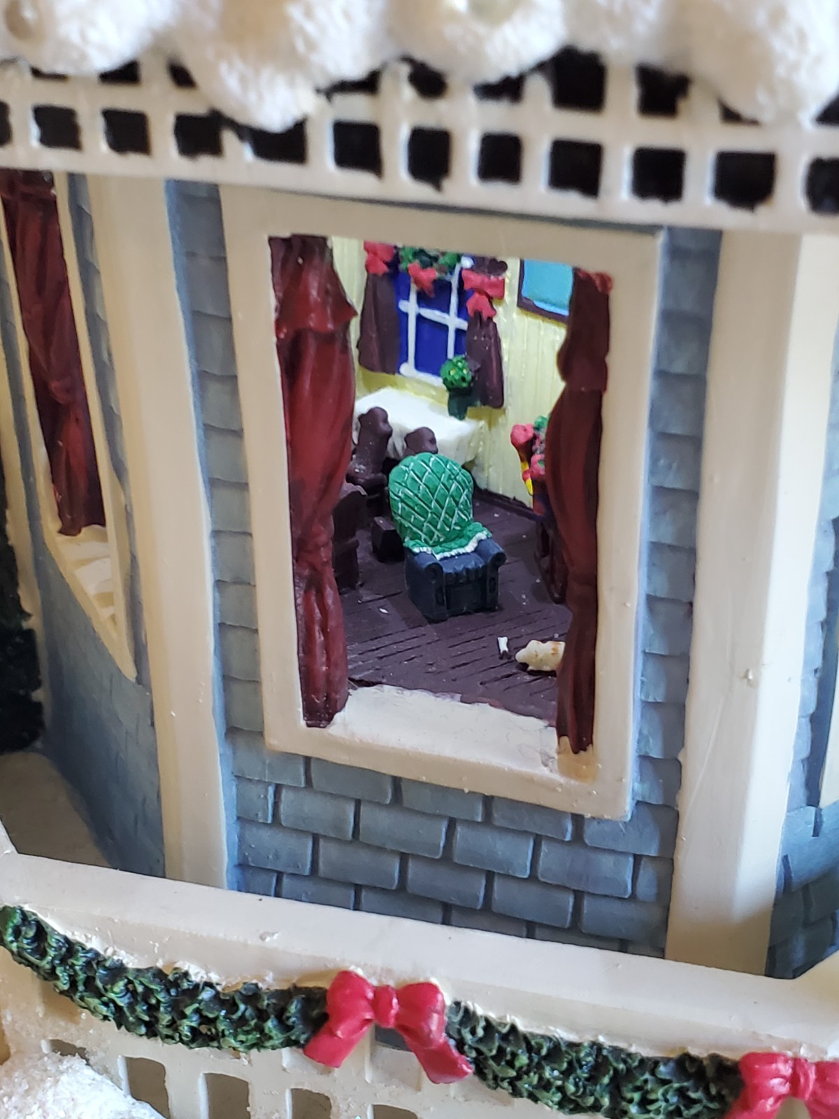 Hawthorne Village Thomas Kinkade The Night Before Christmas Story House *Tested*