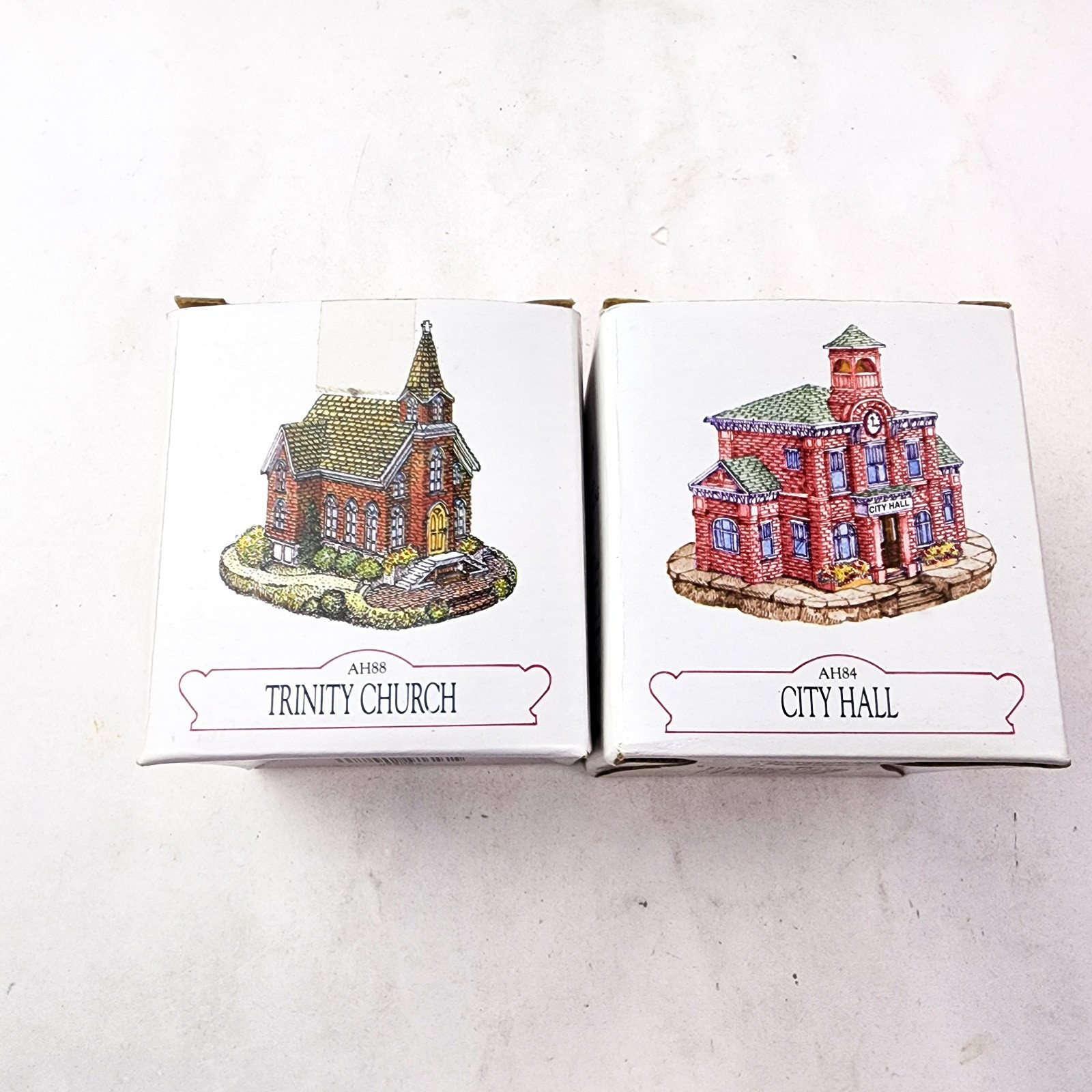 Liberty Falls Collection Trinity Church AH88 & City Hall AH84