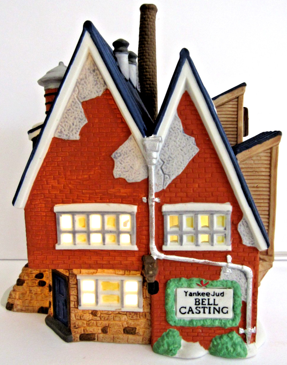 DEPT 56 “YANKEE JUD BELL CASTING” ~ (1992) ~ *** NEW ENGLAND VILLAGE ***