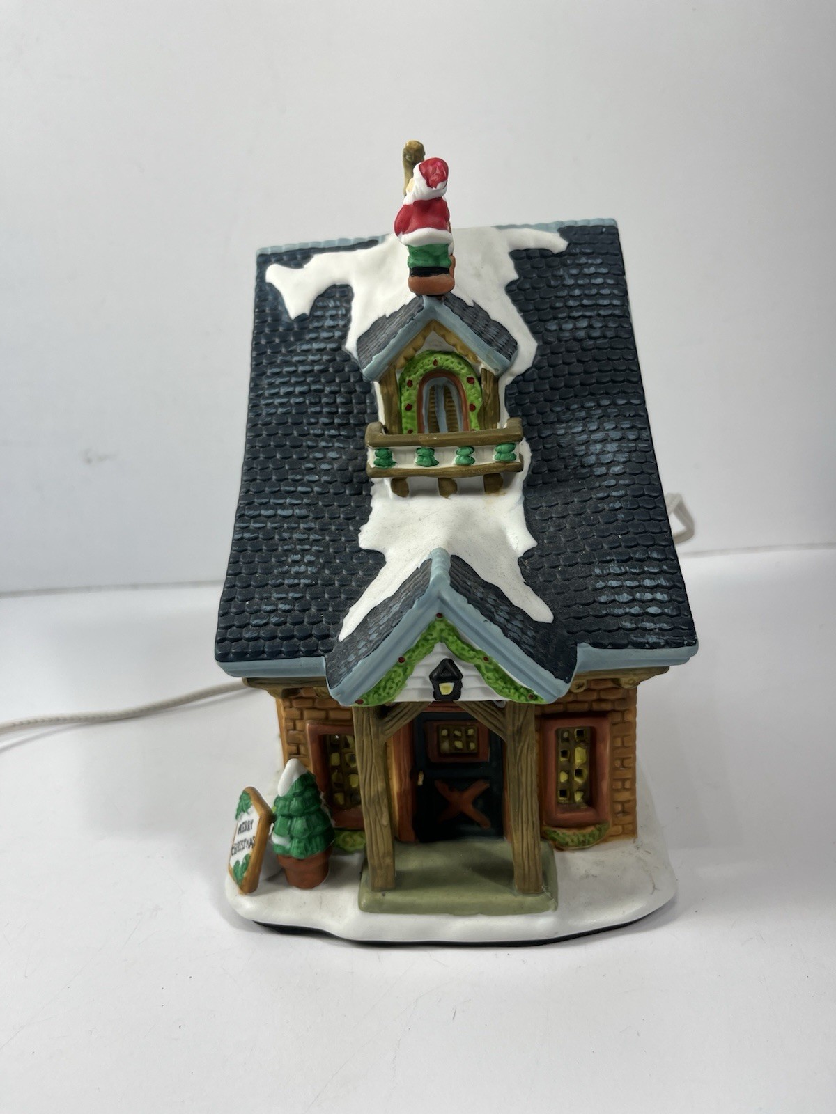 Carole Towne Collection Nick’s Toy Shop Lighted House 2002 In Box