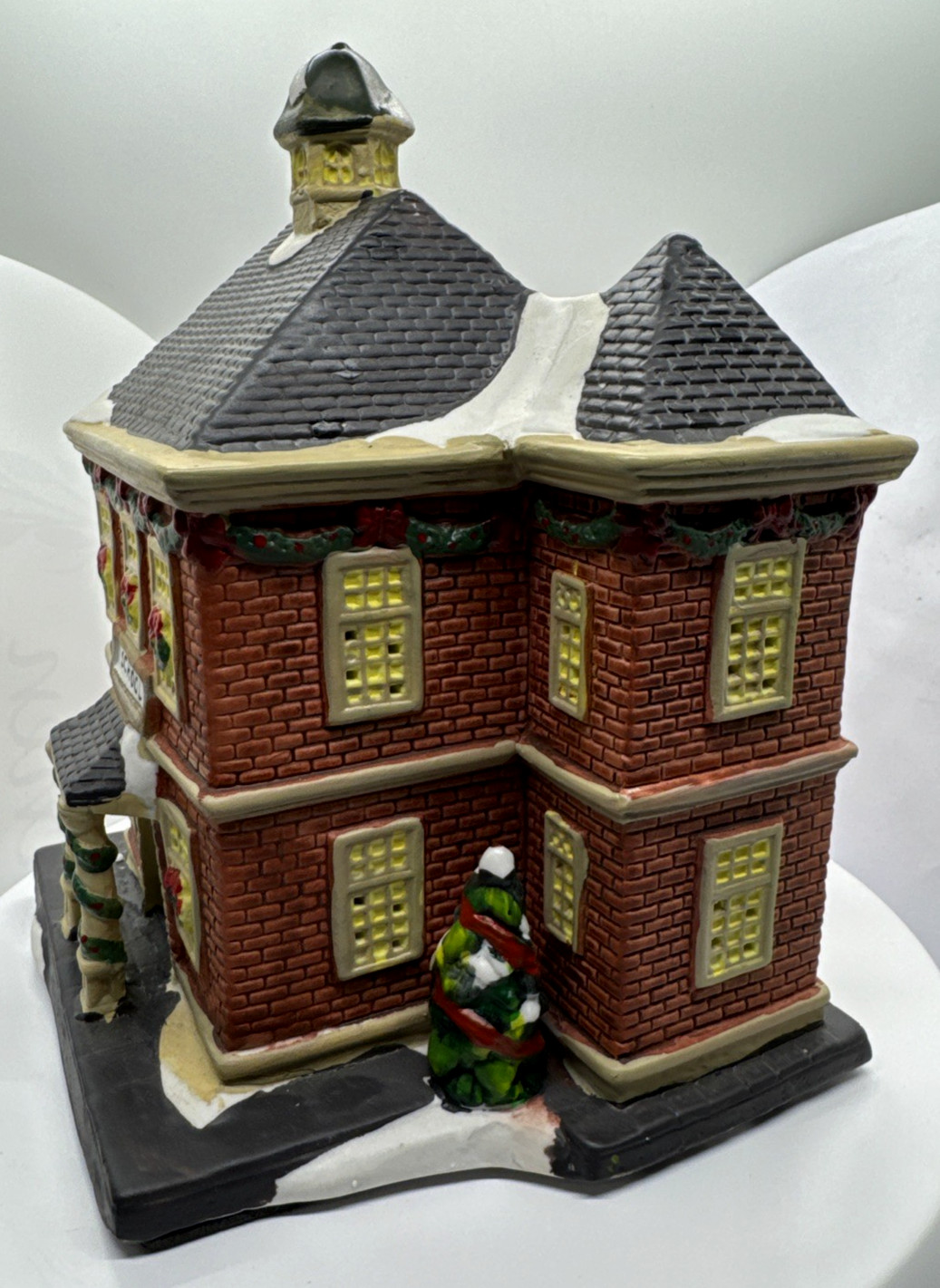 2007 Holiday Inspirations New Hope School Lighted Xmas w/ New Cord Light & Bulb