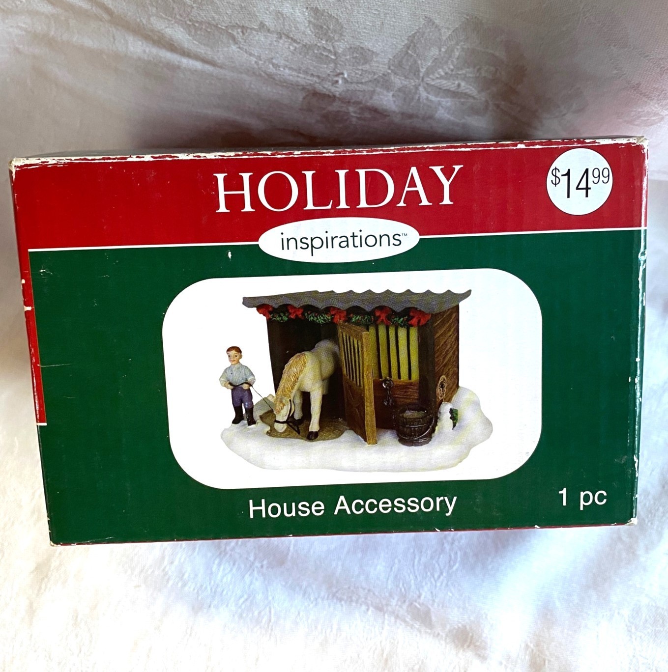 Horse Stable Shed Holiday Inspirations 2009 Christmas House Accesory Joann Store