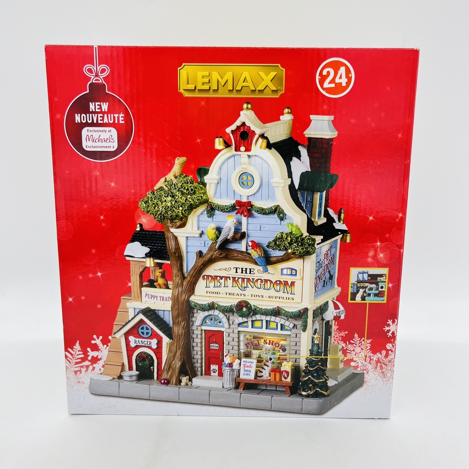 Lemax The Pet Kingdom Lighted Christmas Pet Store Shop Michael’s Exclusive 2023