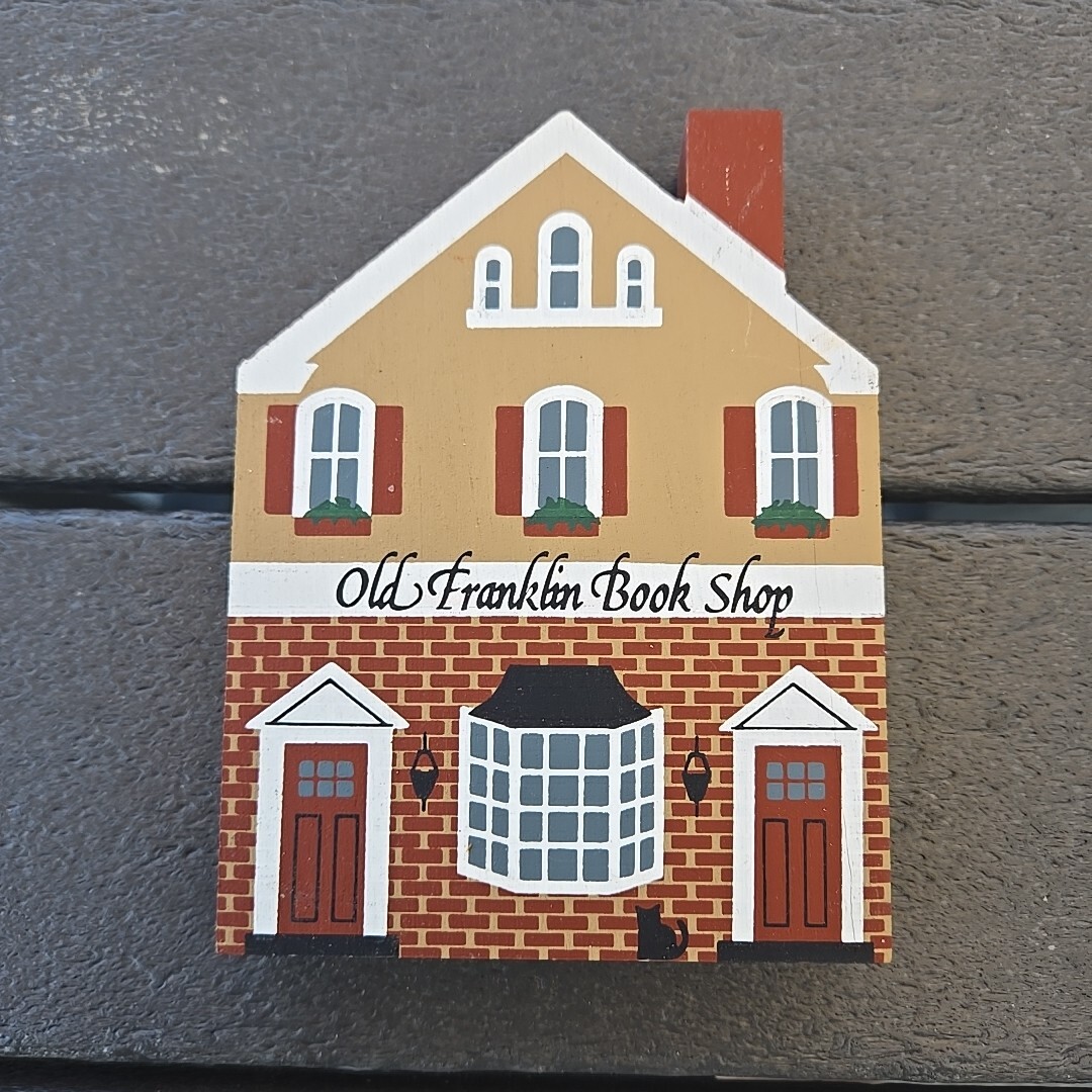 The Cat’s Meow Village / Vintage Cat’s Meow / Old Franklin Book Shop