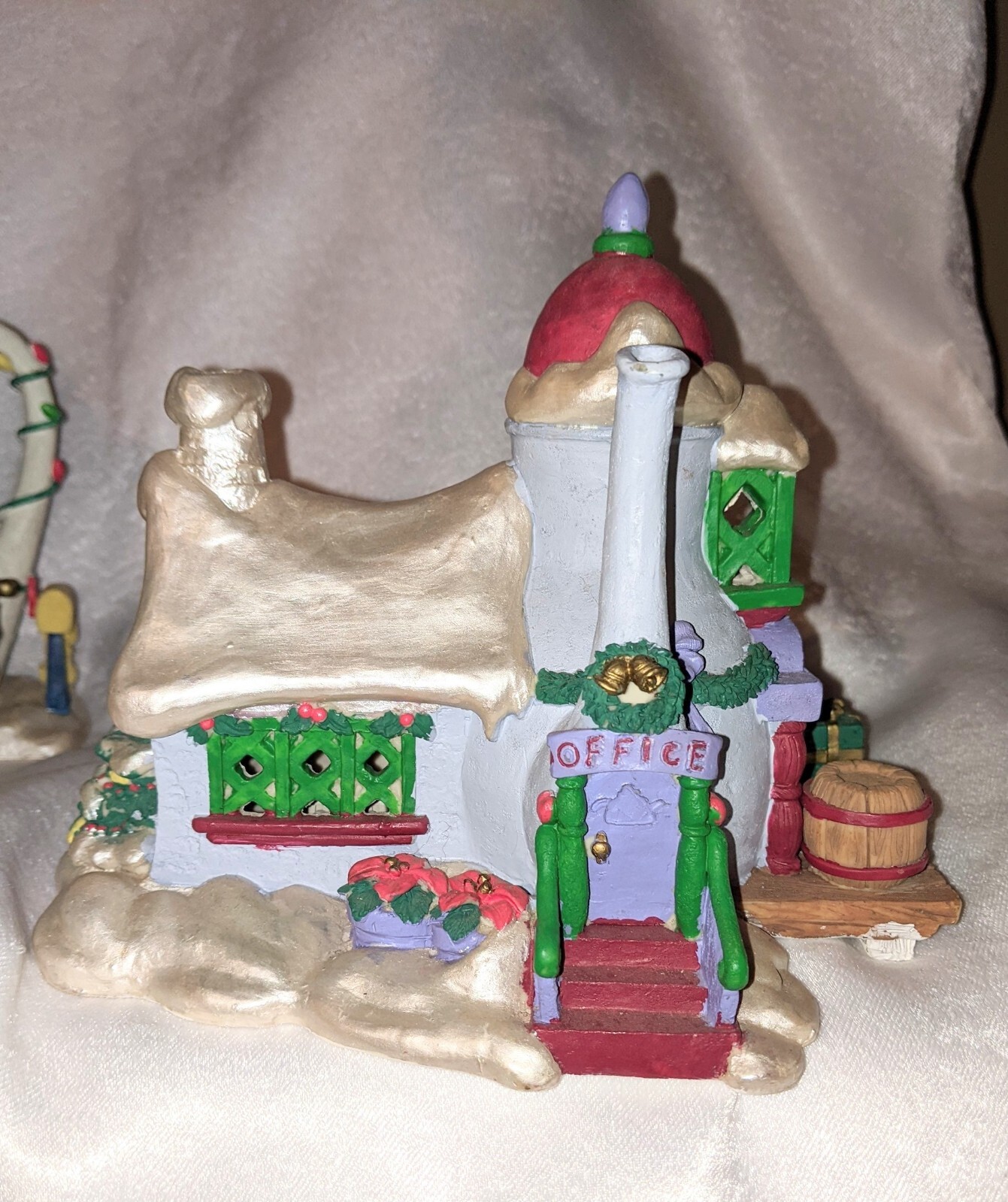 1998 Trendmasters Sears Christmas Mouse Teapot Village Complete + Many Extras