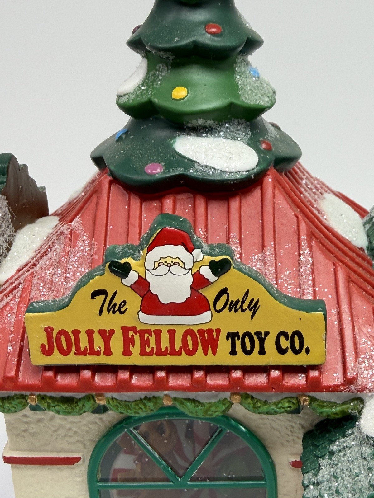Department 56 North Pole Series The Jolly Fellow Toy Co. Christmas Animated