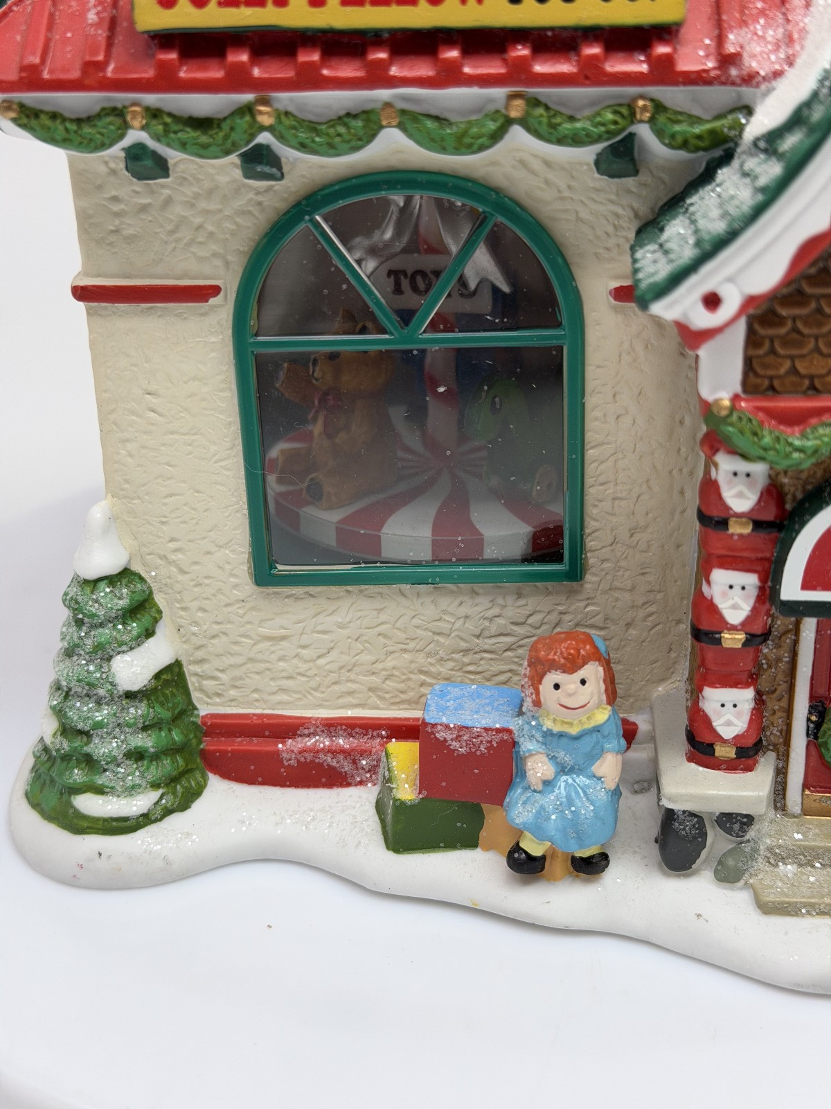 Department 56 North Pole Series The Jolly Fellow Toy Co. Christmas Animated