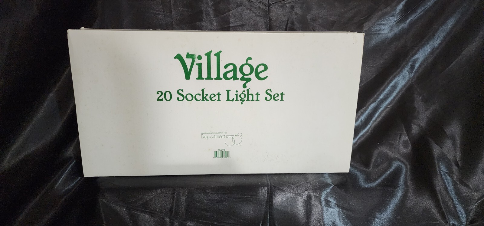 Dept 56 Village Accessory 20 Socket Light Set