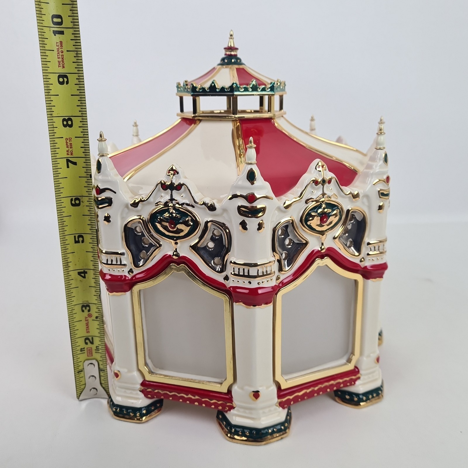Department 56 The Snow Village 54933 “The Carnival Carousel” Musical Rotating