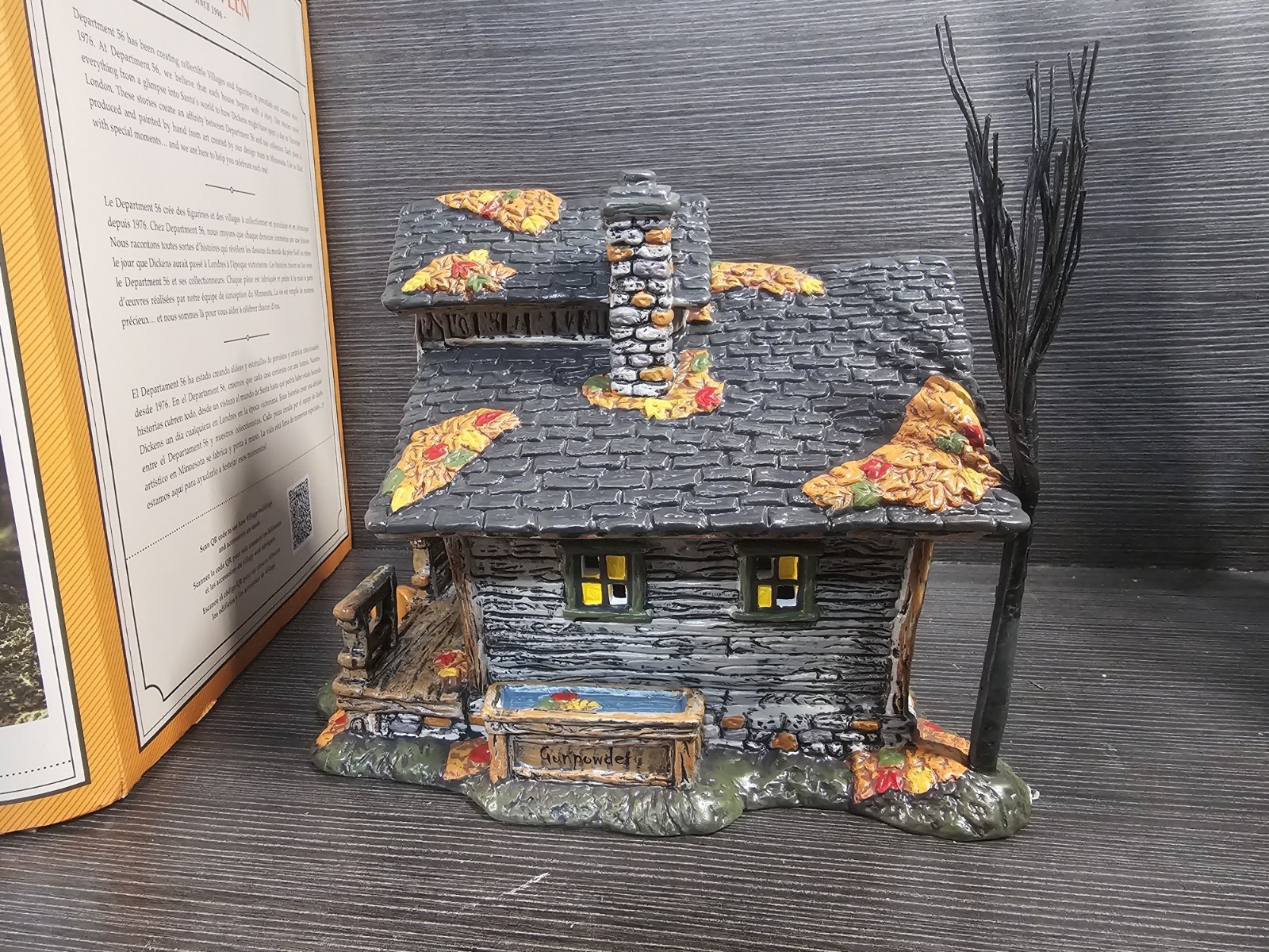Department 56 Halloween Ichabod Crane’s House 6014052 Lighted Building