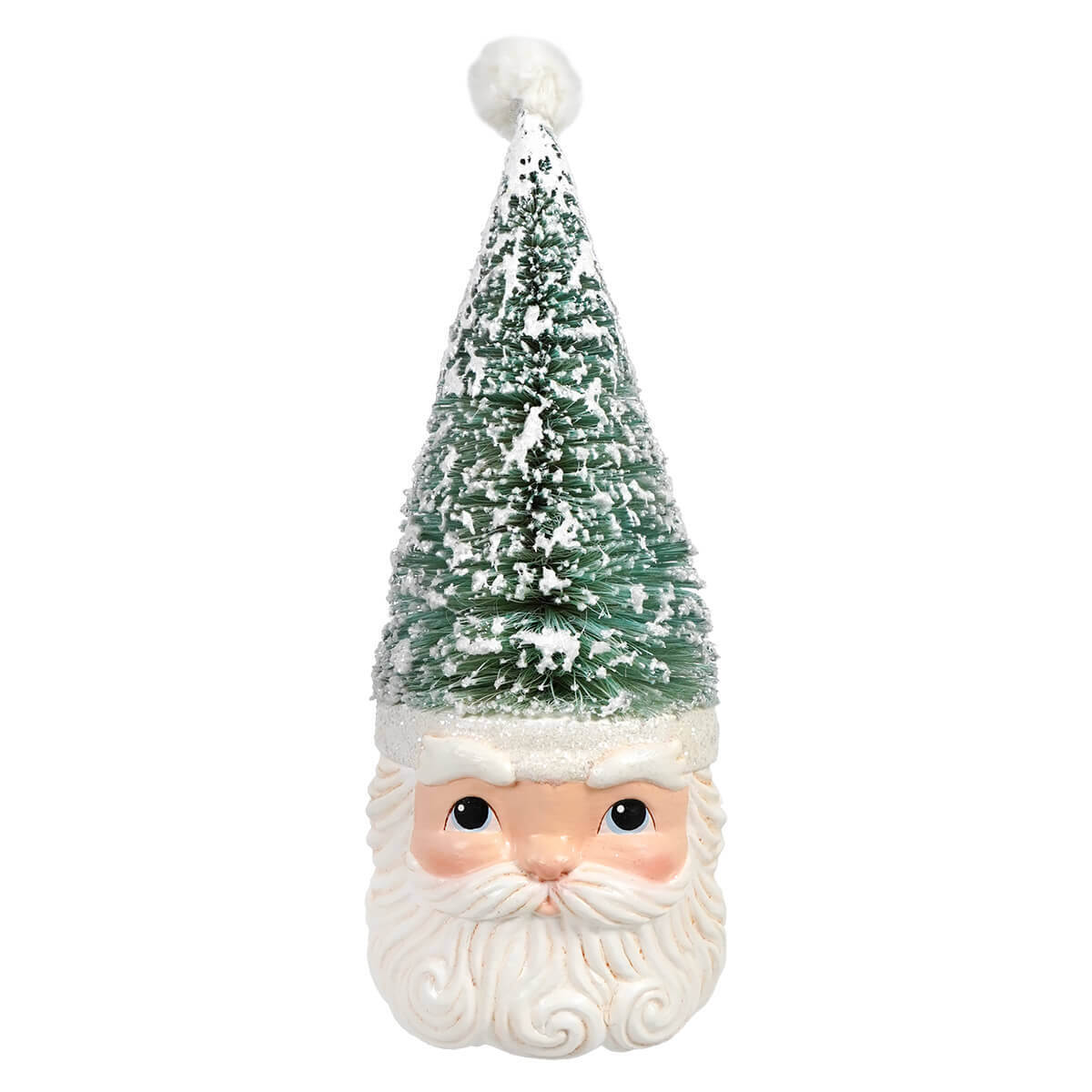 Pastel Blue Tree Santa