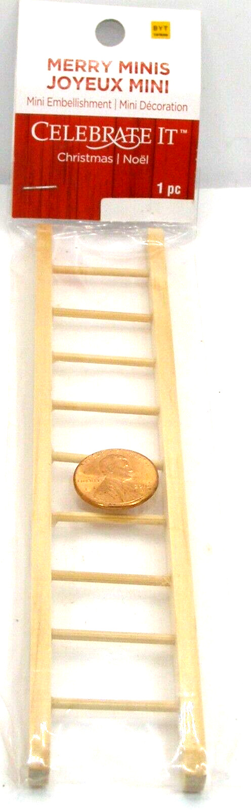 Tiny Treasures Celebrate it Christmas Decoration Ladder 433991 BYT