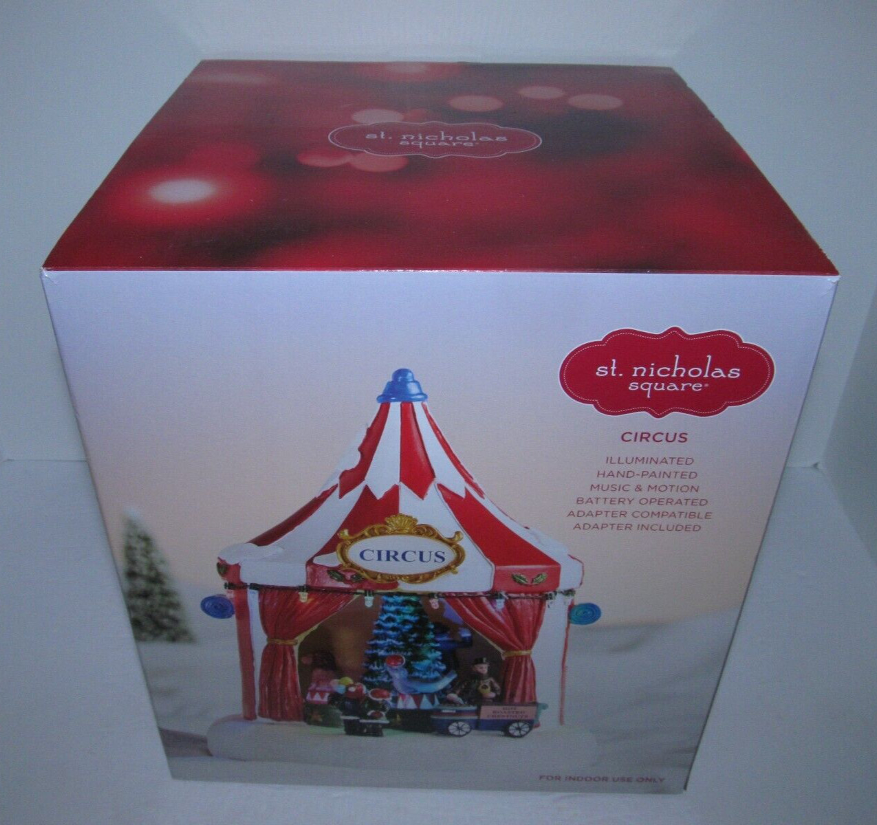 St. Nicholas Square 2022 CIRCUS Illuminated with Music & Motion
