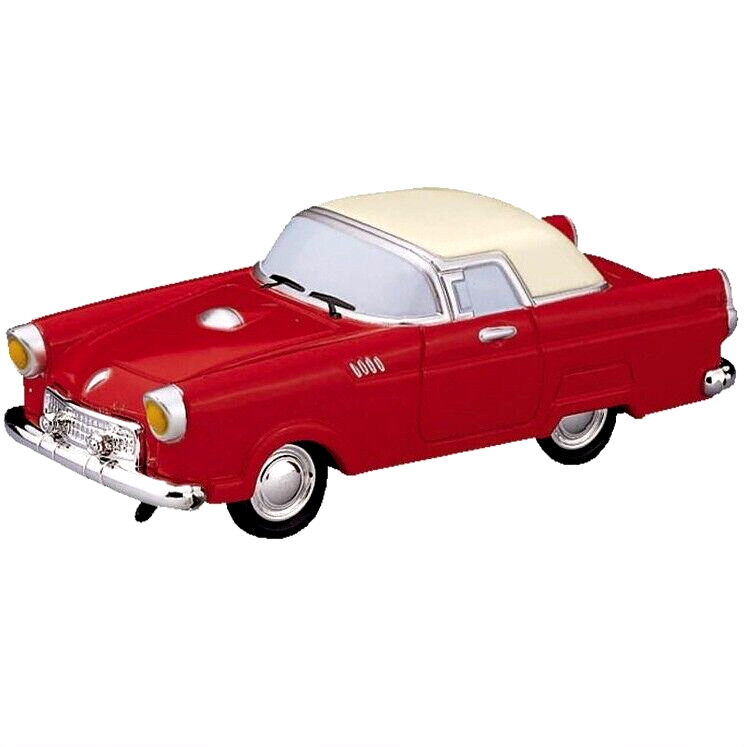 Lemax RED SPORTS CAR # 84836 Christmas Village Figurines 2008 New