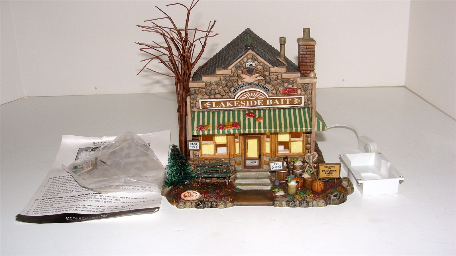 Department 56 Terry Redlin Welcome To Paradise 59176 Display Anywhere Retired